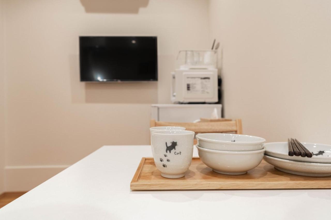 Ferienwohnung 大阪道顿堀 铁甲猫の家 Exterior foto