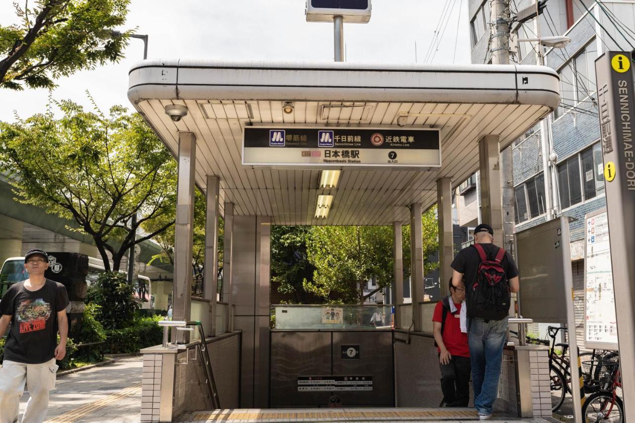 Ferienwohnung 大阪道顿堀 铁甲猫の家 Exterior foto